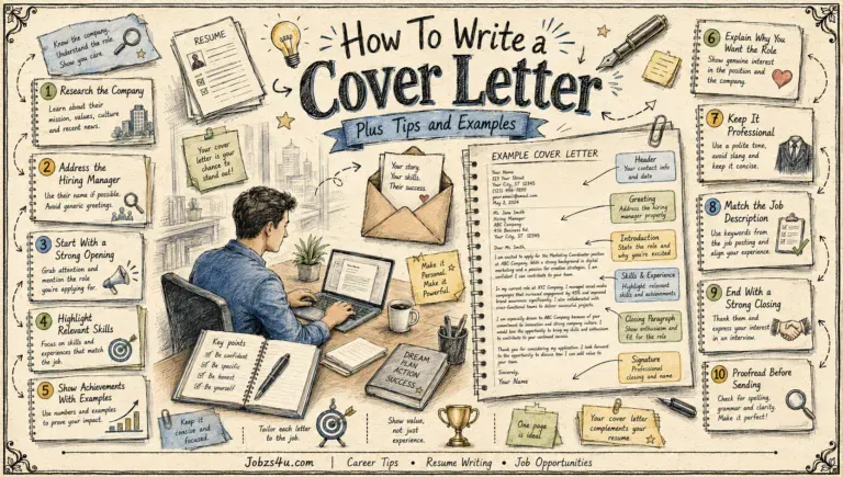 How To Write a Cover Letter (Plus Tips and Examples)