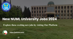 NUML University Jobs in Multan 2024 apply now - Jobzs4u