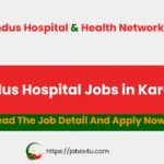 Indus hospital jobs in Karachi