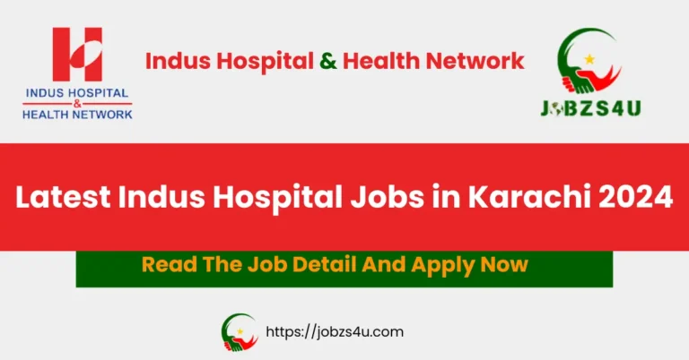 Indus hospital jobs in Karachi