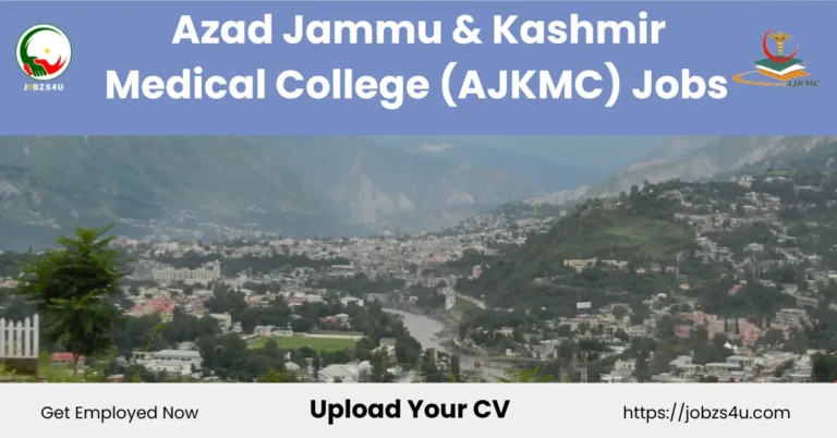 Azad Jammu & Kashmir Medical College faculty jobs