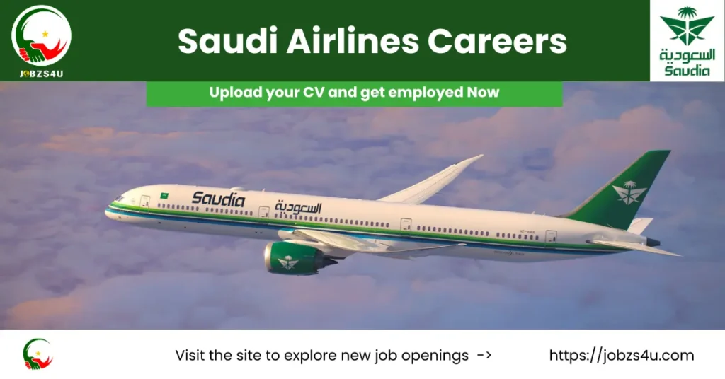 Apply for new Saudia Airlines jobs