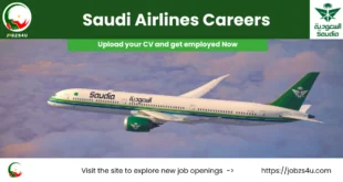 Apply for new Saudia Airlines jobs