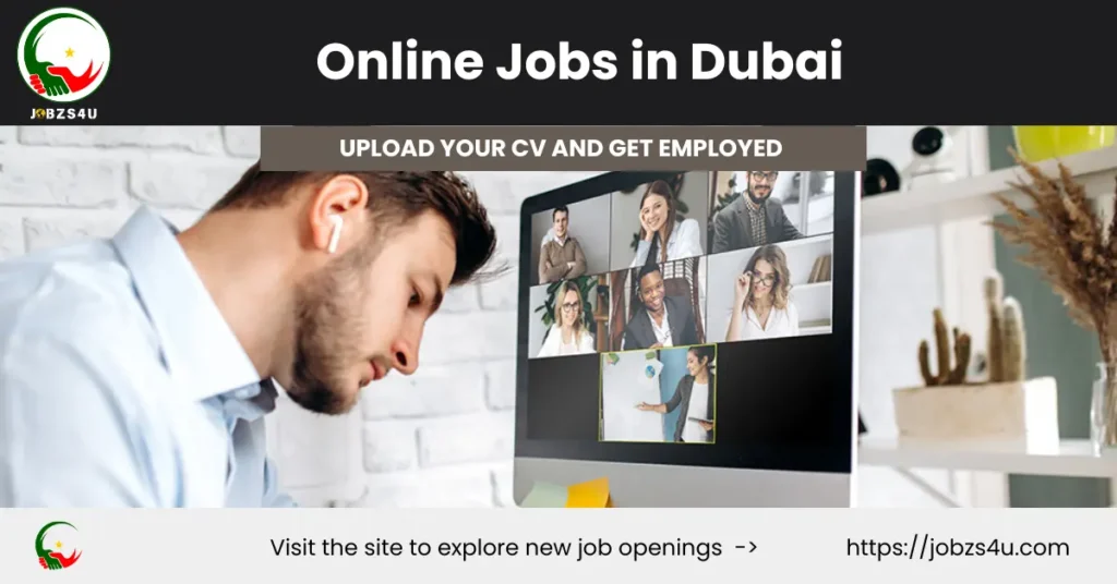 Apply for new online jobs in Dubai