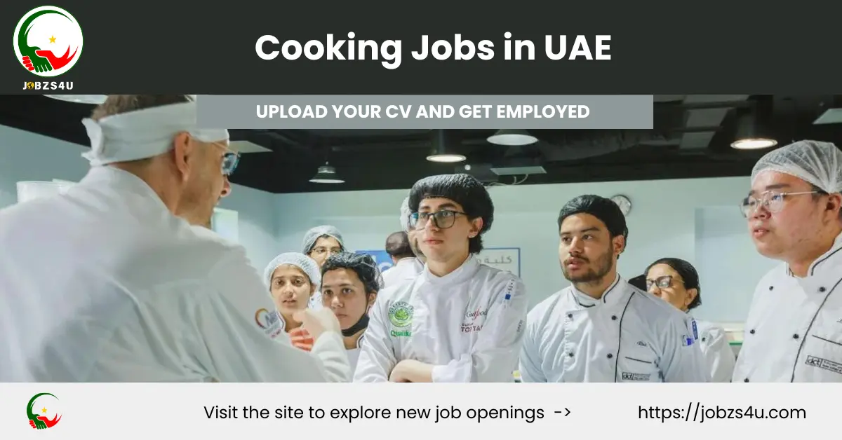 Apply for new cook job in UAE